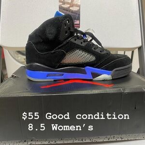 Daughter selling some of her shoes